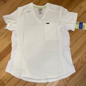 Landau Forward 2 Pocket V-neck Tuck-In Scrub Top